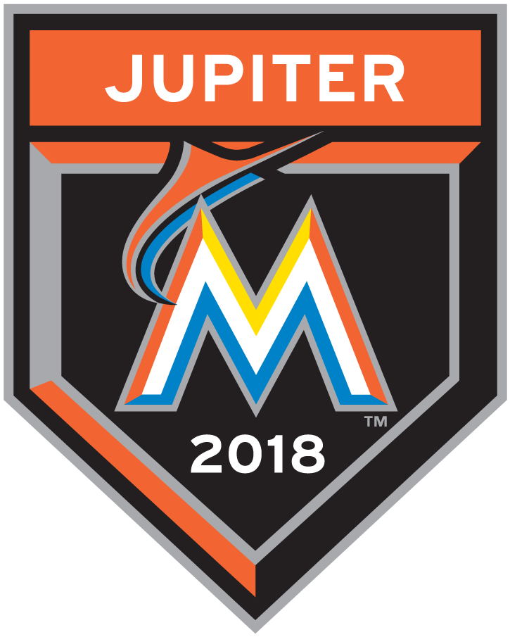 Miami Marlins 2018 Event Logo iron on paper